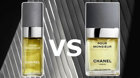 Comparison review: Chanel Pour Monsieur EDT vs EDP : .